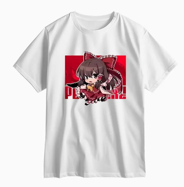 レミリア-ゆったりとした半袖Tシャツ,コスプレ衣装,カジュアル,学生,夏