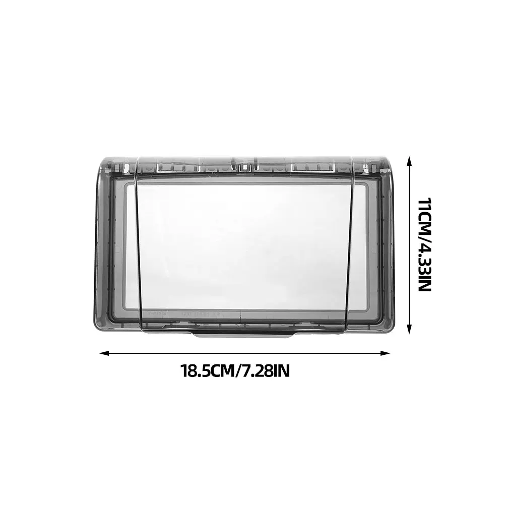 

Outlet Cover Water-Resist Splash-Proof Socket Box For Bathroom Kitchen Office Hotel Use Reusable Protective Case