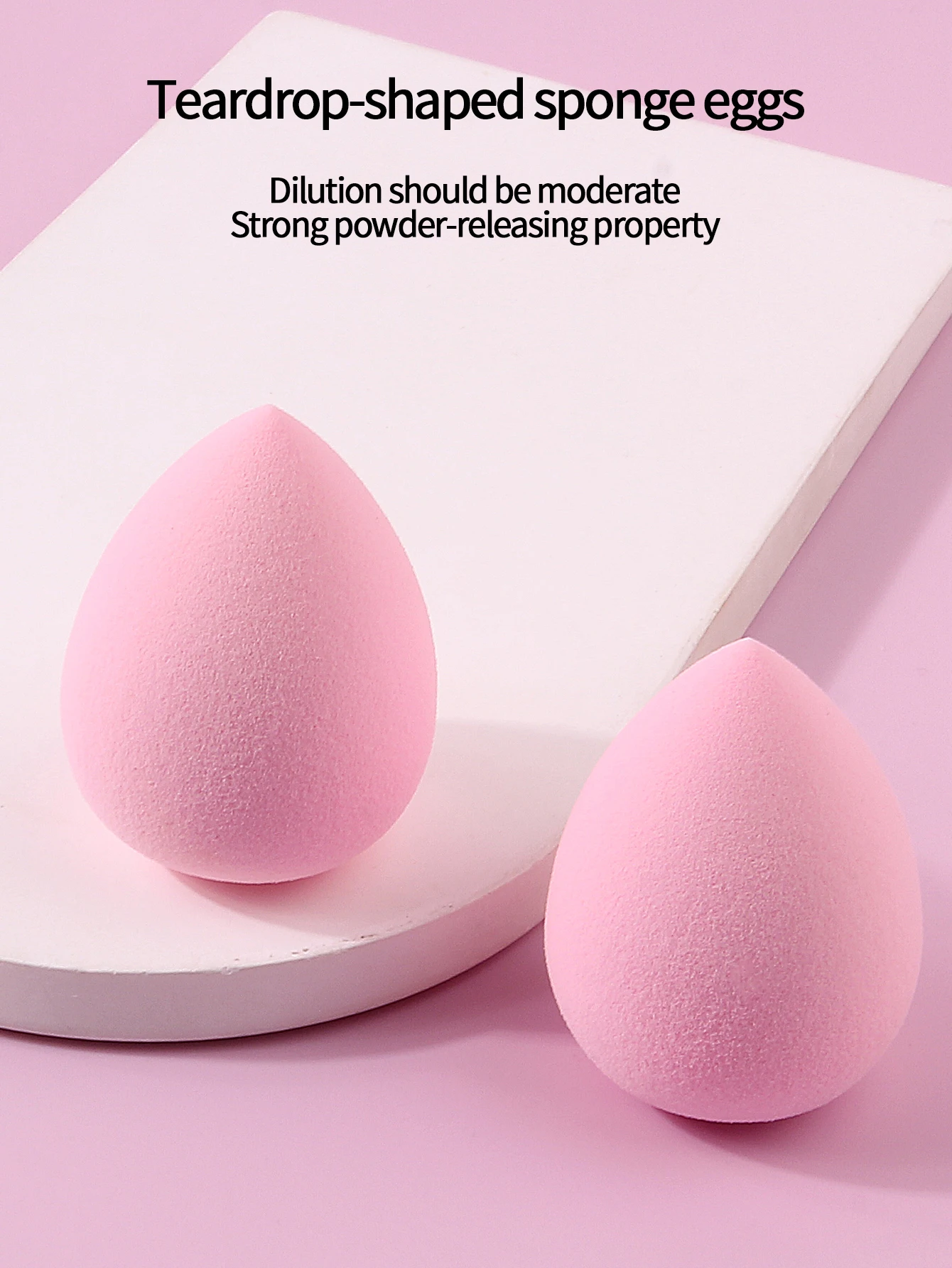 Oeuf de beauté super doux et facile à nettoyer, œuf de maquillage, maquillage de base quotidienne, correcteur, œuf éponge de maquillage polyvalent 10/100 pièces