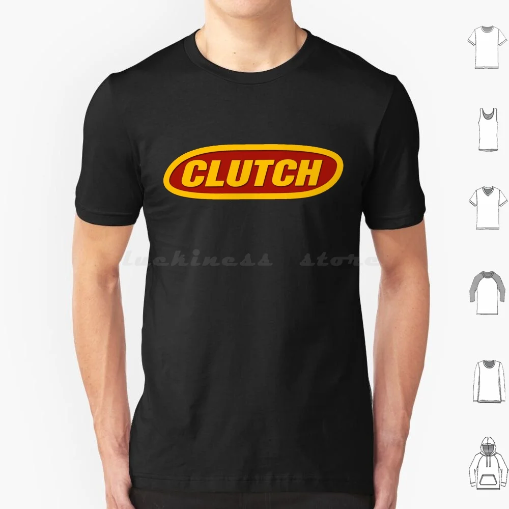 Clutch T Shirt Big Size 100% Cotton Blast Tyrant Logo Tour Hits Songs Albums Album Cover Band Band Band Logo Band Earth Rocker
