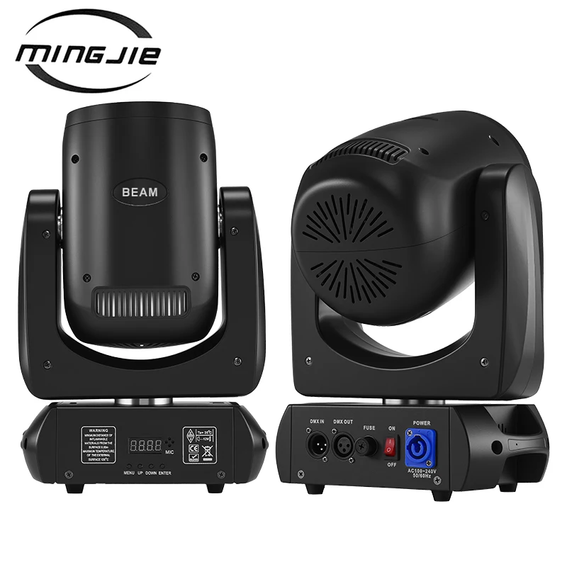 

Mingjie 160 Вт светильник с подвижной головкой Dmx, голосовое управление для DJ-сцены, свадьбы, ночного клуба, дискотеки, театрального бара, сценического освещения