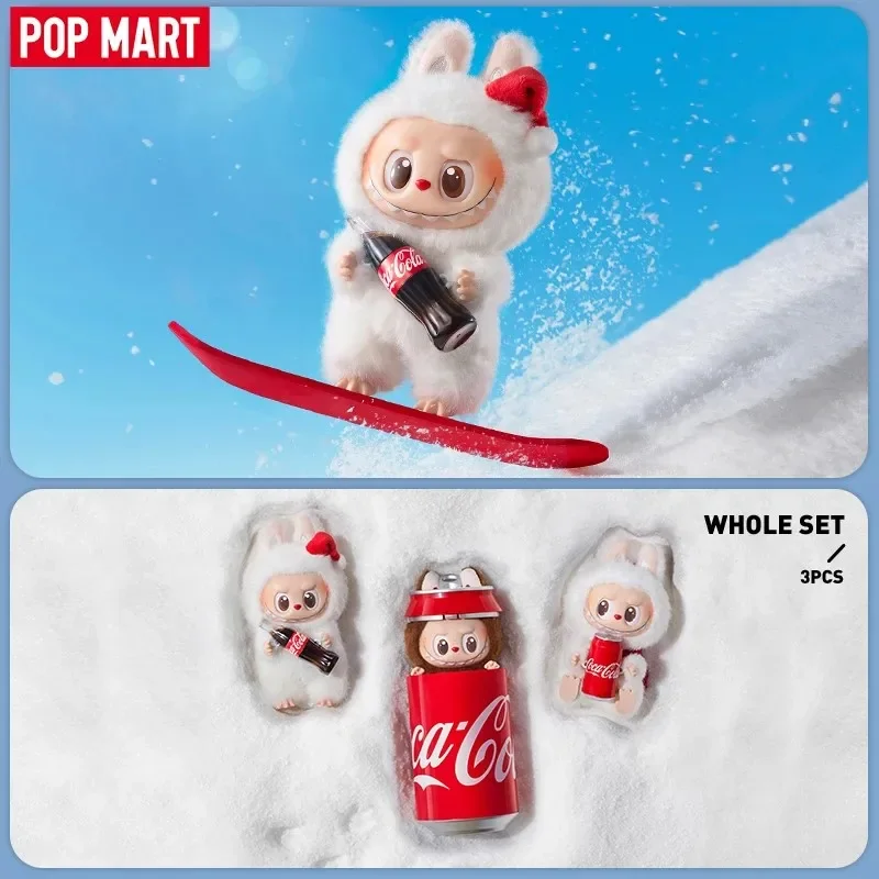 POP MART THE MONSTERS COCA-COLA Series Vinyl Face Blind Box Mystery Box Guess Bag Toys Doll Cute Anime Figure Desktop Ornaments