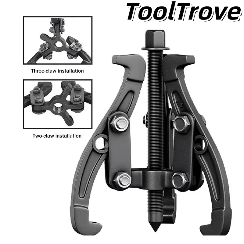 3-Jaw Bearing Puller - Mini Multi-Functional Triangular Extractor Tool for Bearing Removal