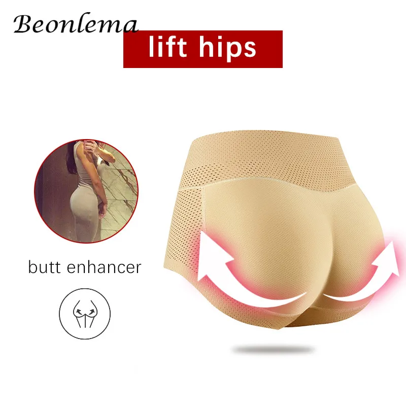 Breathable Padded Panties Hip Lifter Butt Enhancer Women Shapewear Control Body Shaper Fake Ass Panty Briefs Underwear