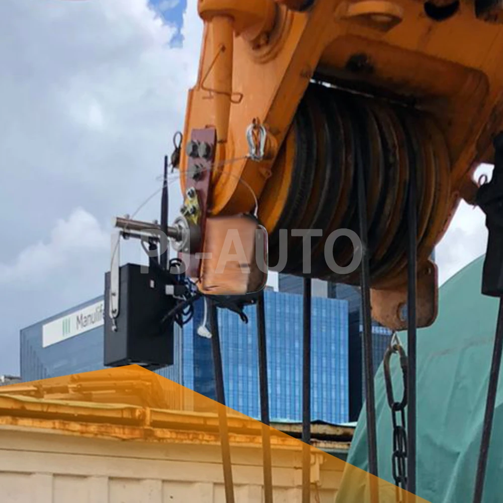 PJAUTO กันน้ํา 50x ซูมไร้สาย Tower Crane ระบบกล้อง Blind Spot Detection ด้านหลังไร้สาย Night Vision กล้องระบบ