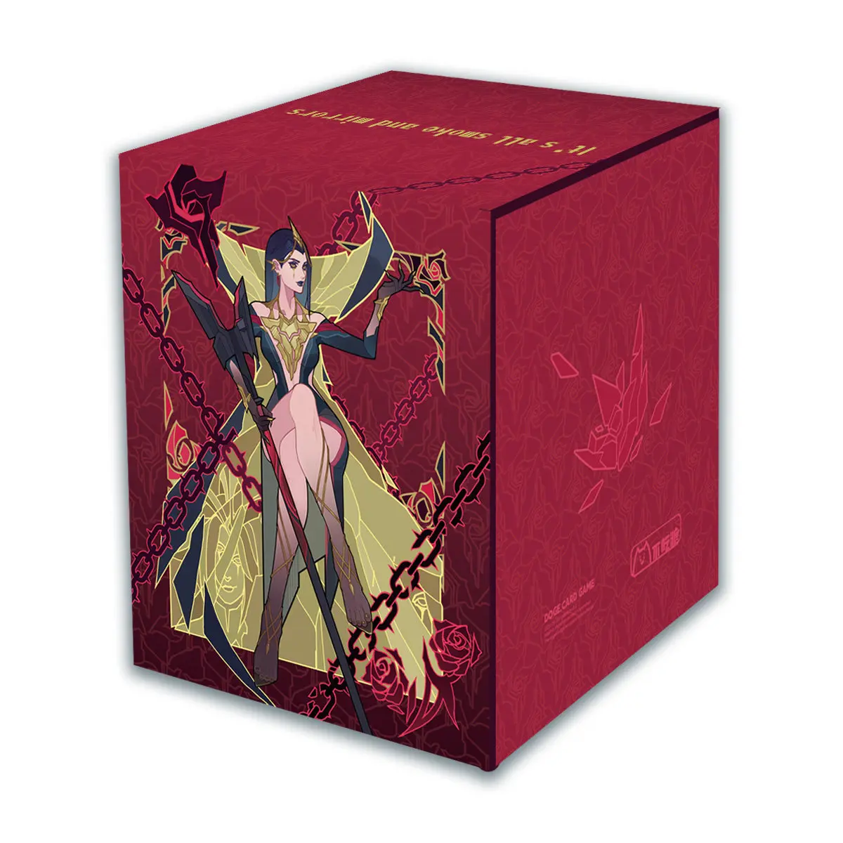 Diy Self Made Goddess Story Leblanced Card Storage Box Leblanced Open Window High-End Leather Magnetic Card Box Gift Toy