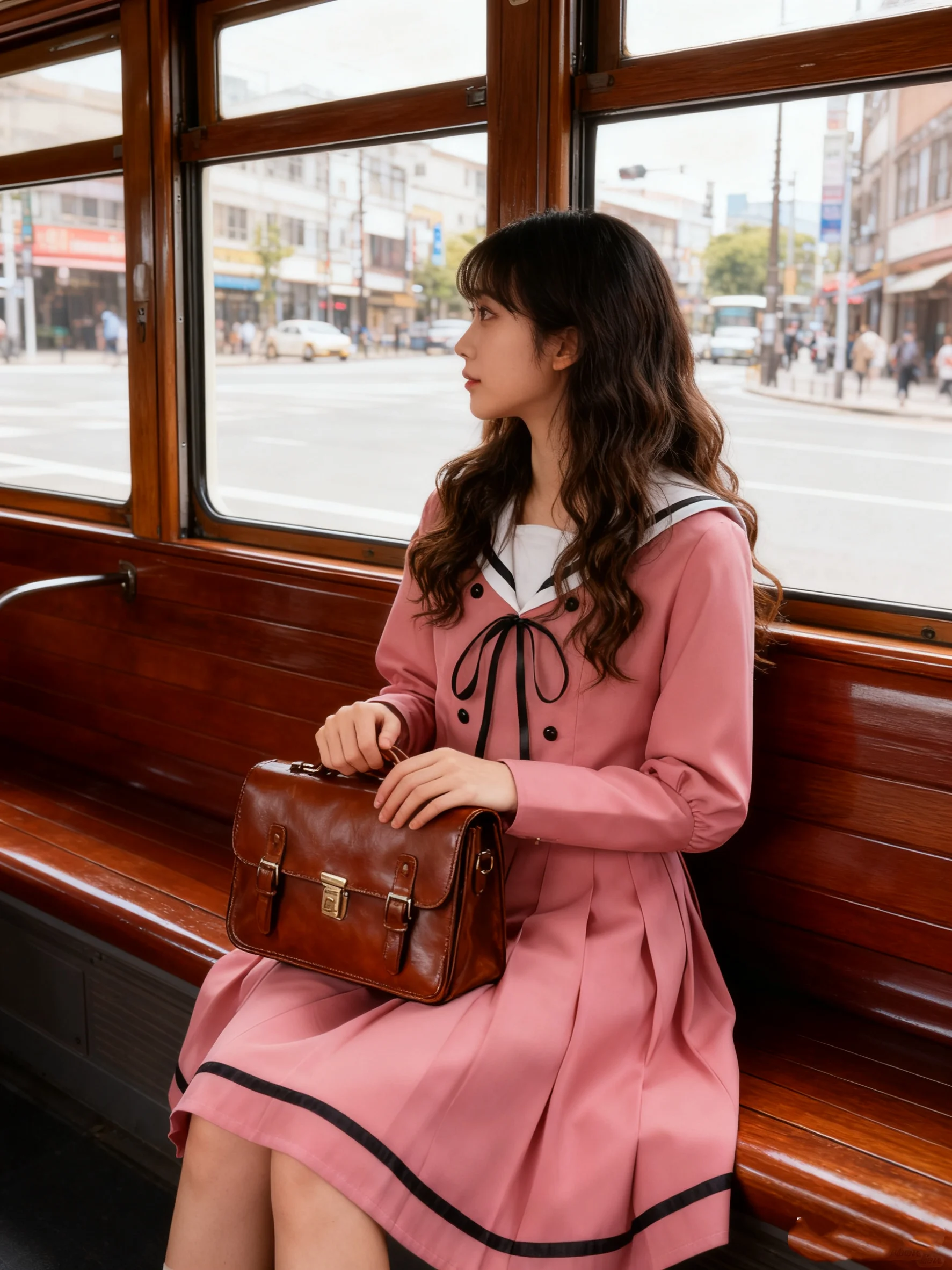 أنيمي زهرة عطرة تزهر مع كرامة واغوري كاوروكو تأثيري حلي الوردي كلية نمط JK تنورة زي مدرسي البدلة #6