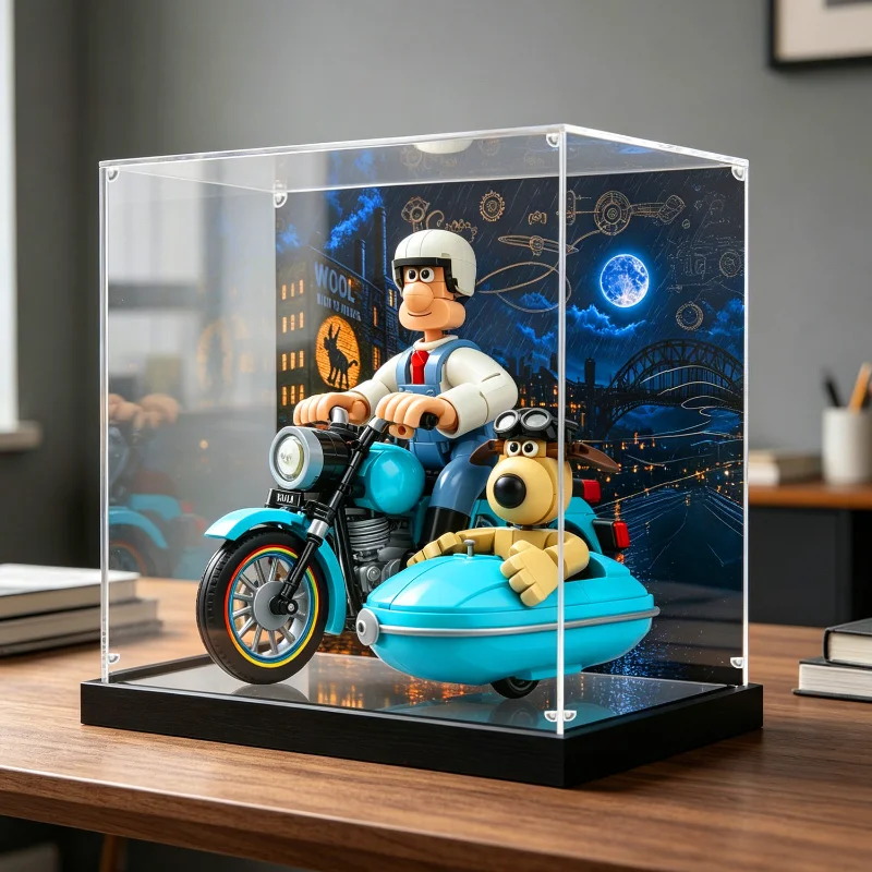 3mm Acrylic Display Case for lego 21371,Storage Showcase Box,21371 Clear Acrylic Organizer,Collectible Model Display Box
