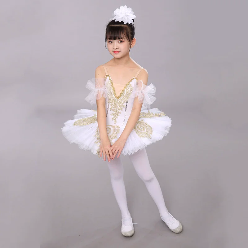 夏の子供ドレスマッチング家族衣装チュチュバレエスカートダンス衣装母子供バレエレオタード-vestido-ガールドレス