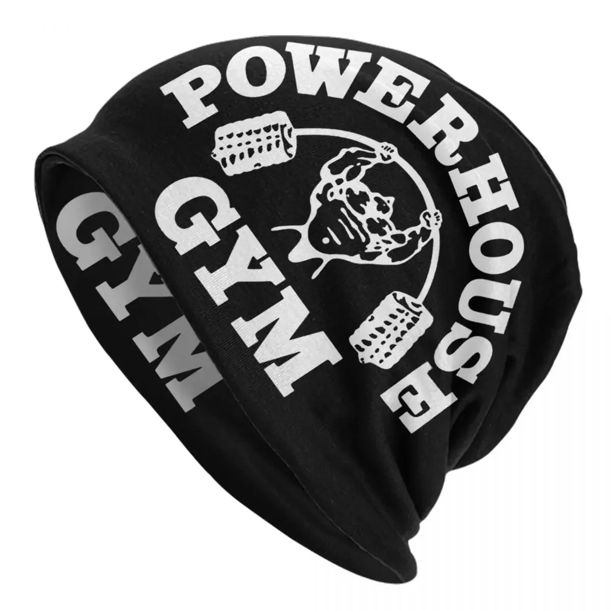 Powerhouse Gym Beanie Cap Unisex Winter Bonnet Knitting Hats Cool Outdoor Ski Bodybuilding Fitness Muscle Skullies Beanies Hats