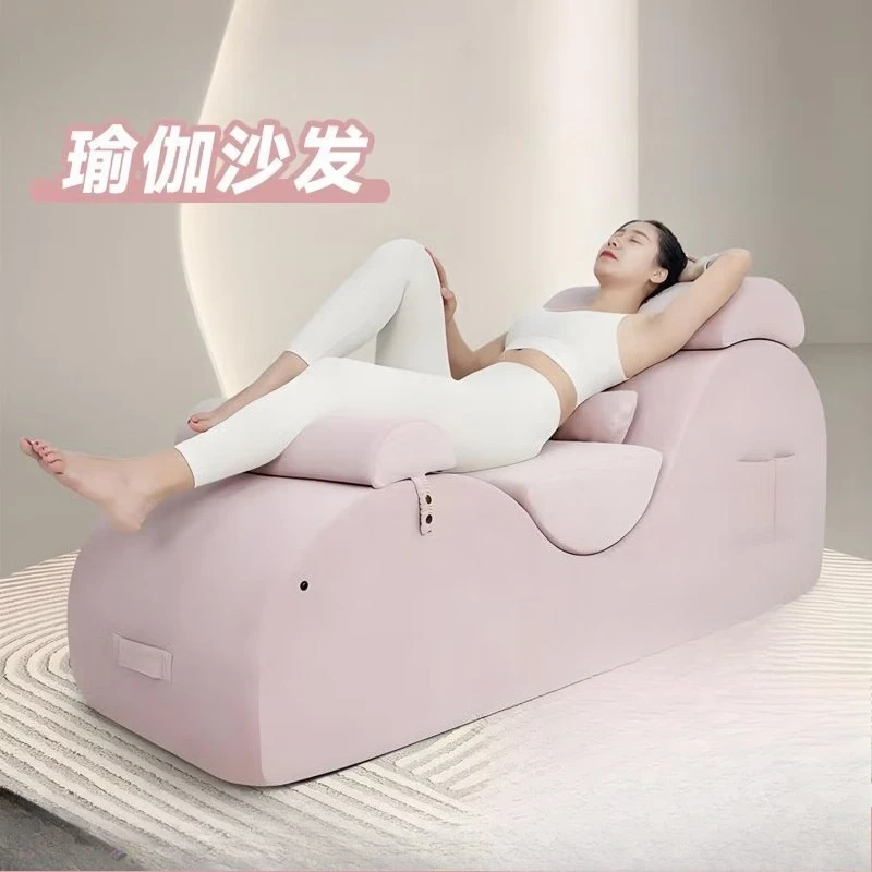 Sports-specific yoga sofa Private training hall Multifunctional recliner Lazy leisure relaxation practice Yoga single sofa
