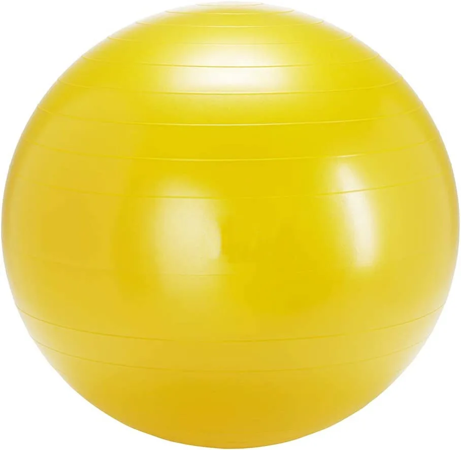 Pilates Yoga Ball PVC Professional Exercise Ball 45cm Yoga Ball With Pump For Working Out Balance Stability Home Gym