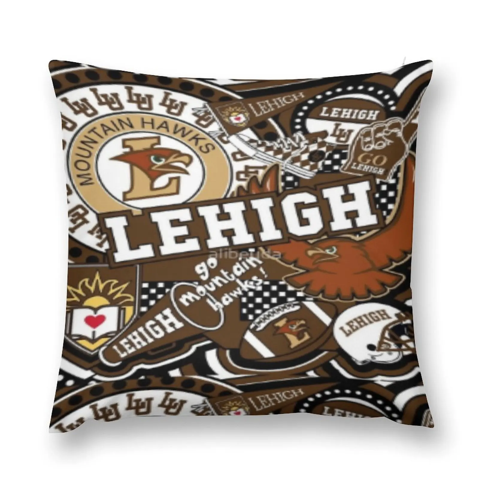 Lehigh University Collage Throw Pillow christmas pillow case Marble Cushion Cover Luxury Cushion Cover pillow