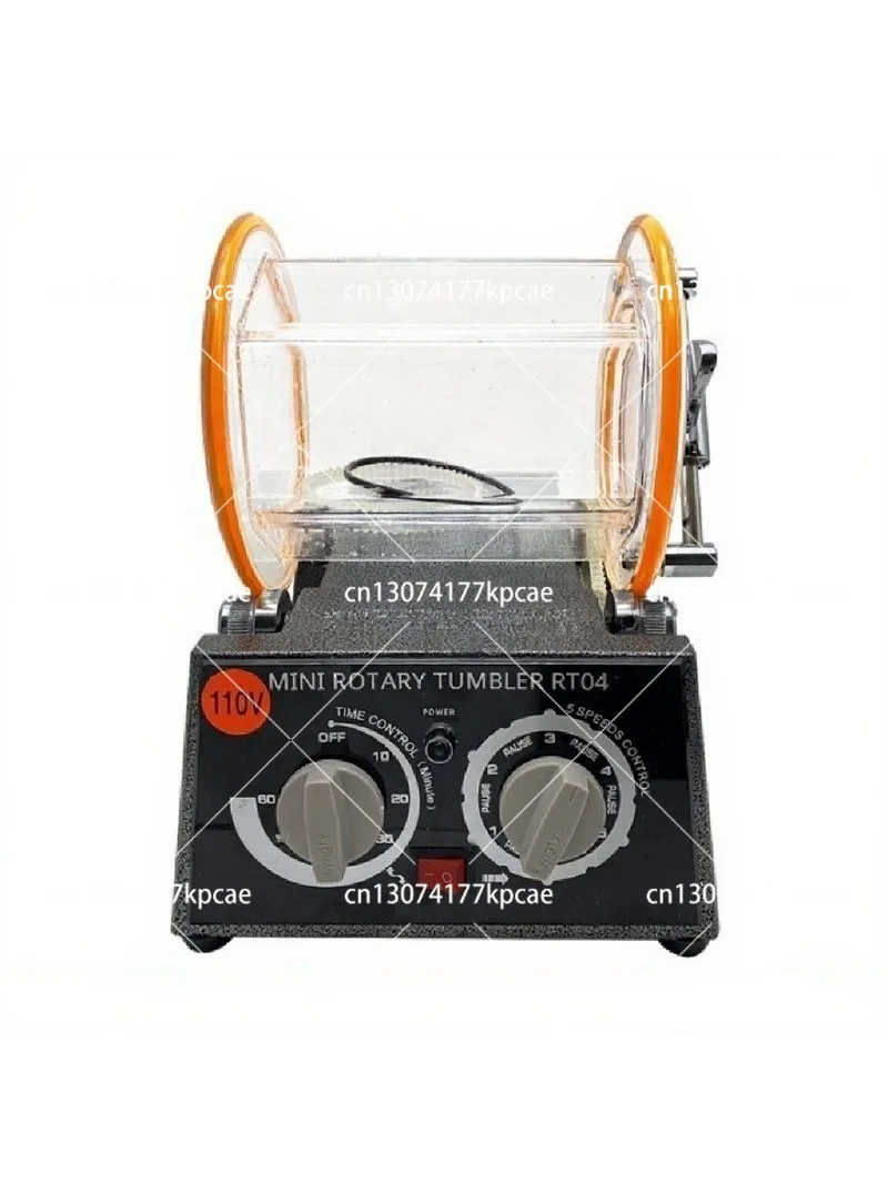 KT-2000 Jewelry Tumbler Polishing Machine, Gold Silver Jewelry Polishing Cleaning Rotary Drum