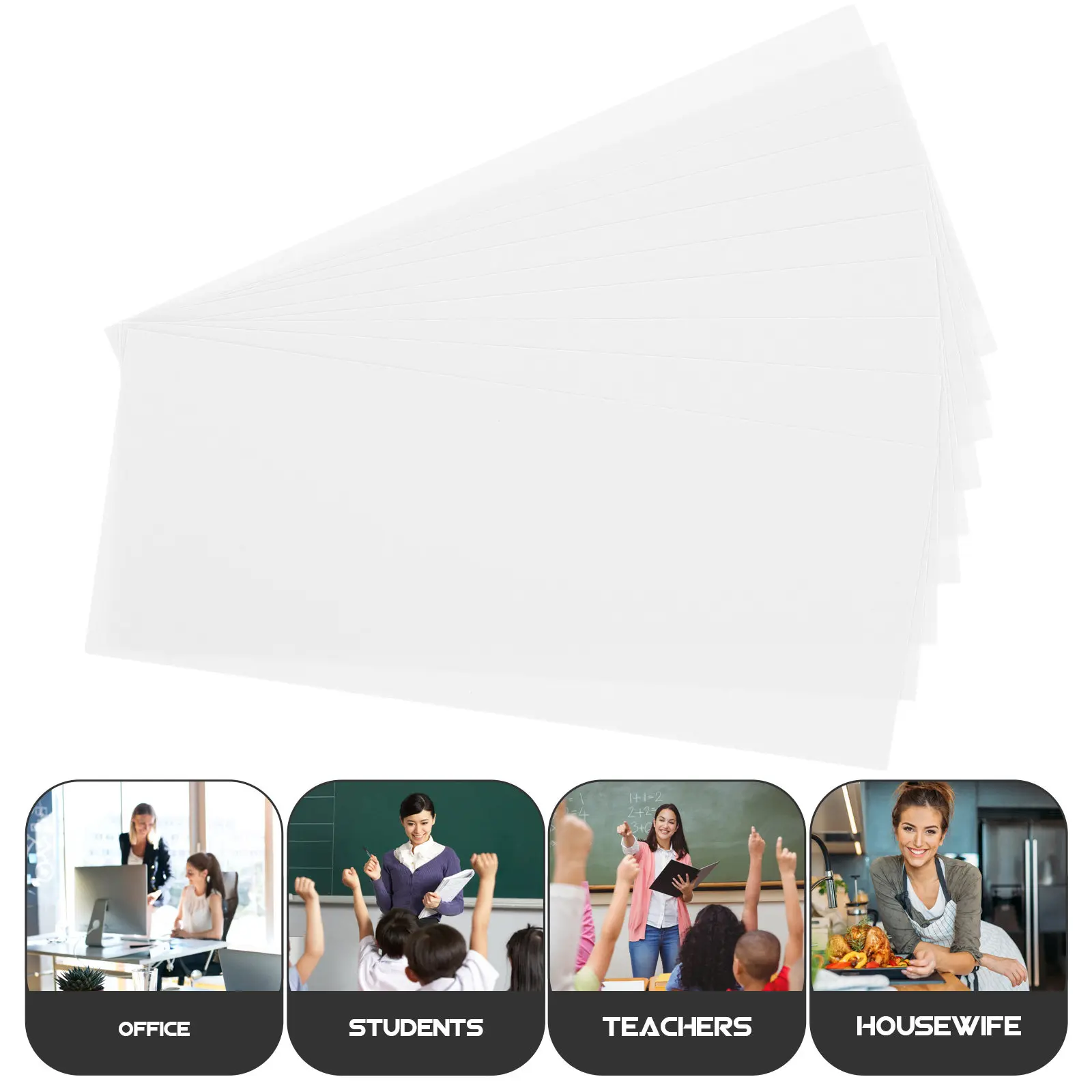 30Pcs Self-Discipline Tracker Replacement Paper Chore Chart DIY Schedule Goal Setting Behavior Chart Blank Replacement Paper view 2