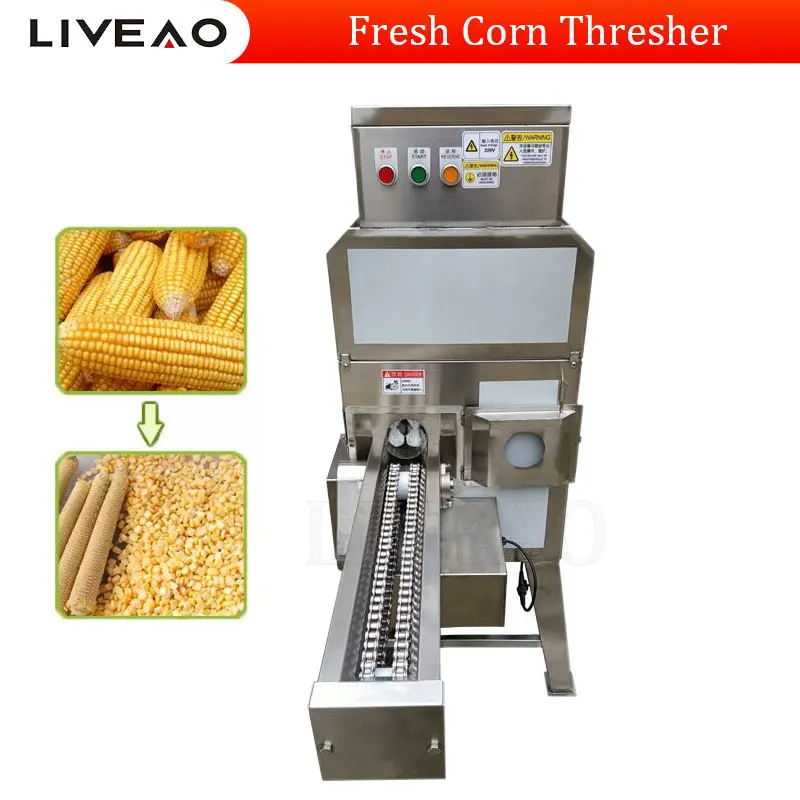 

Multi-Function Farm Use Fresh Sweet Maize Thresher Machine Corn Peeling Threshing Machine