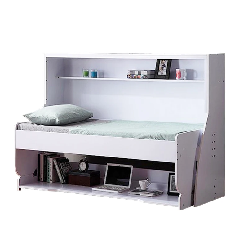 

Невидимая кровать, книжный шкаф, стол, встроенная скрытая настенная кровать, многофункциональная маленькая квартира, домашнее пианино с опрокидыванием