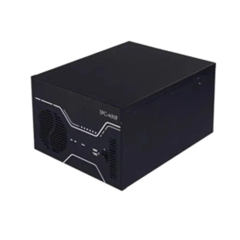 4U Wall-mounted Industrial Housing Supports ITX\M-ATX Motherboard 4-slot Industrial Computer Box Customization