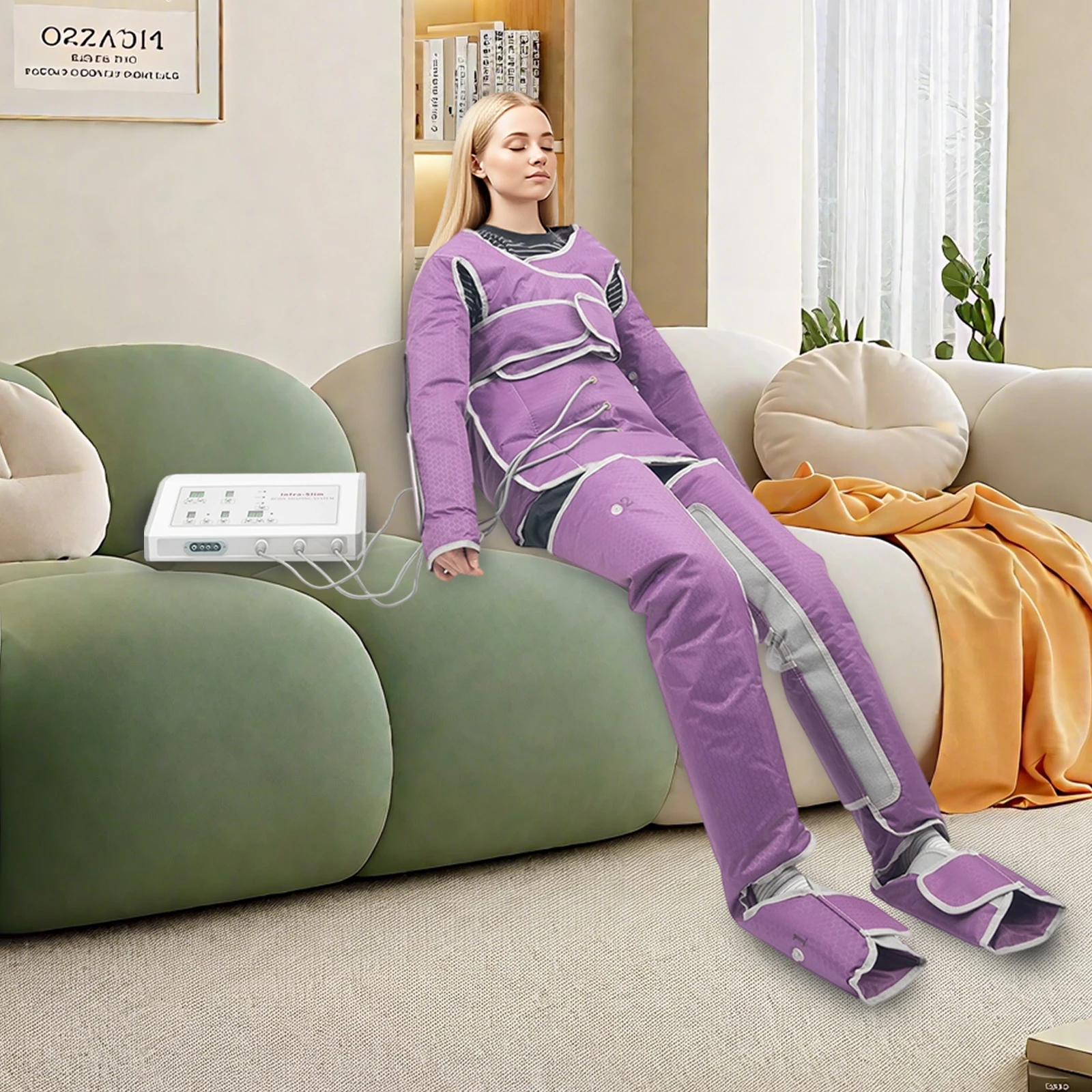 

Многофункциональный массажер ABS 400W для тела, 7 уровней, надувной, с отрицательным давлением, термостойкий