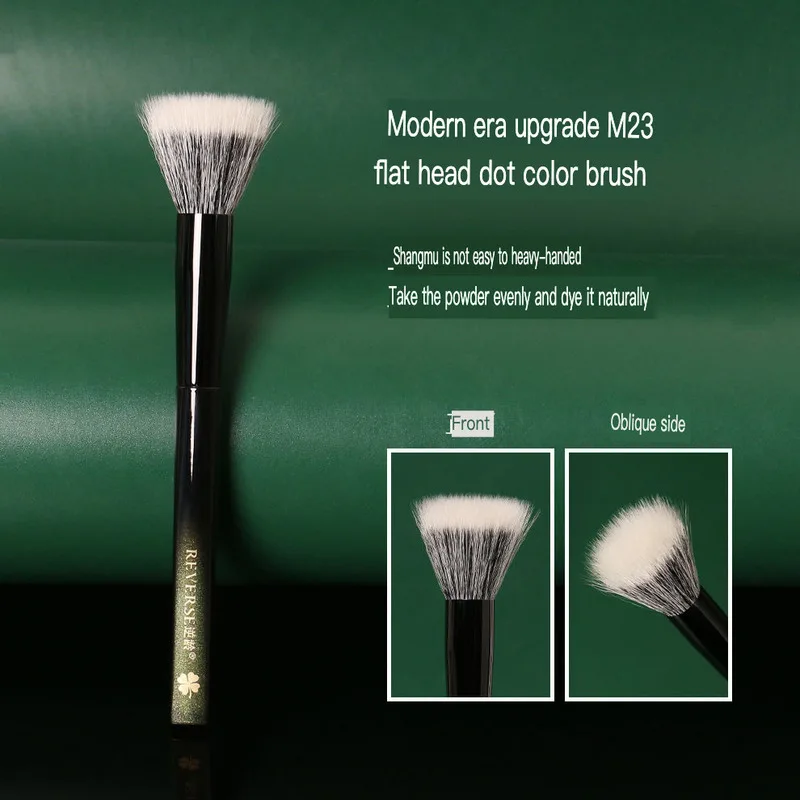 

Anti-aging M23 Flat-head Dot Brush Soft Bristle Blush Brush Super Soft And Easy To Apply Makeup Portable Makeup Brush
