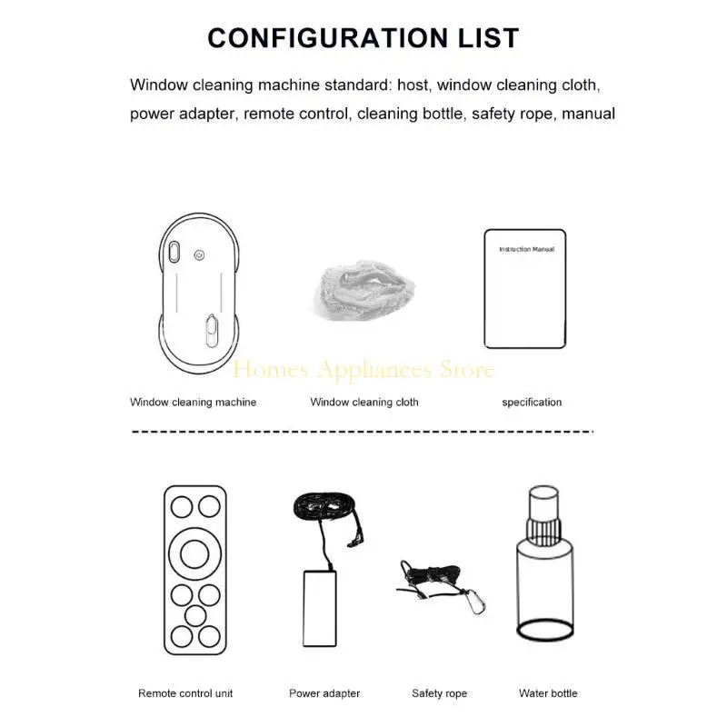 D0AB Высокоэффективная очистка окна с усовершенствованными функциями управления безопасности и управлением применением для
