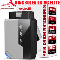 KINGBOLEN EDIAG ELITE OBD2 Scanner All System Car Diagnostic Tool 15 Service Bidirectional Conrol Lifetime Free Update