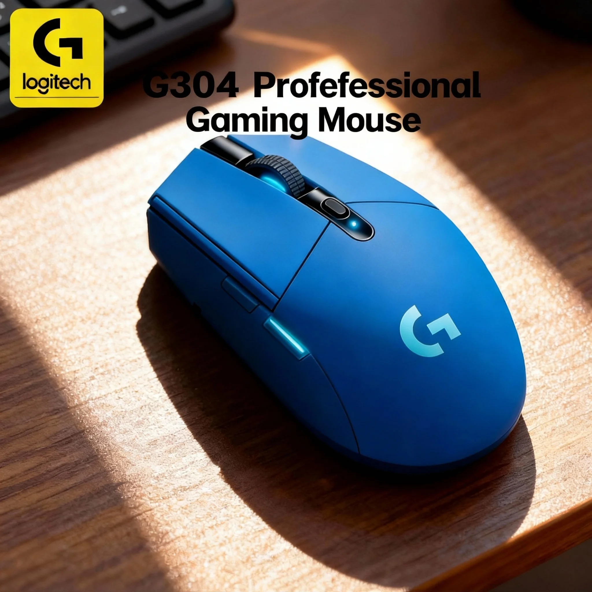 

[Convenient Choice] Logitech G304 Wireless Mouse, 12000 DPI, 6 Programmable Buttons, Say Goodbye to Cable Restraint