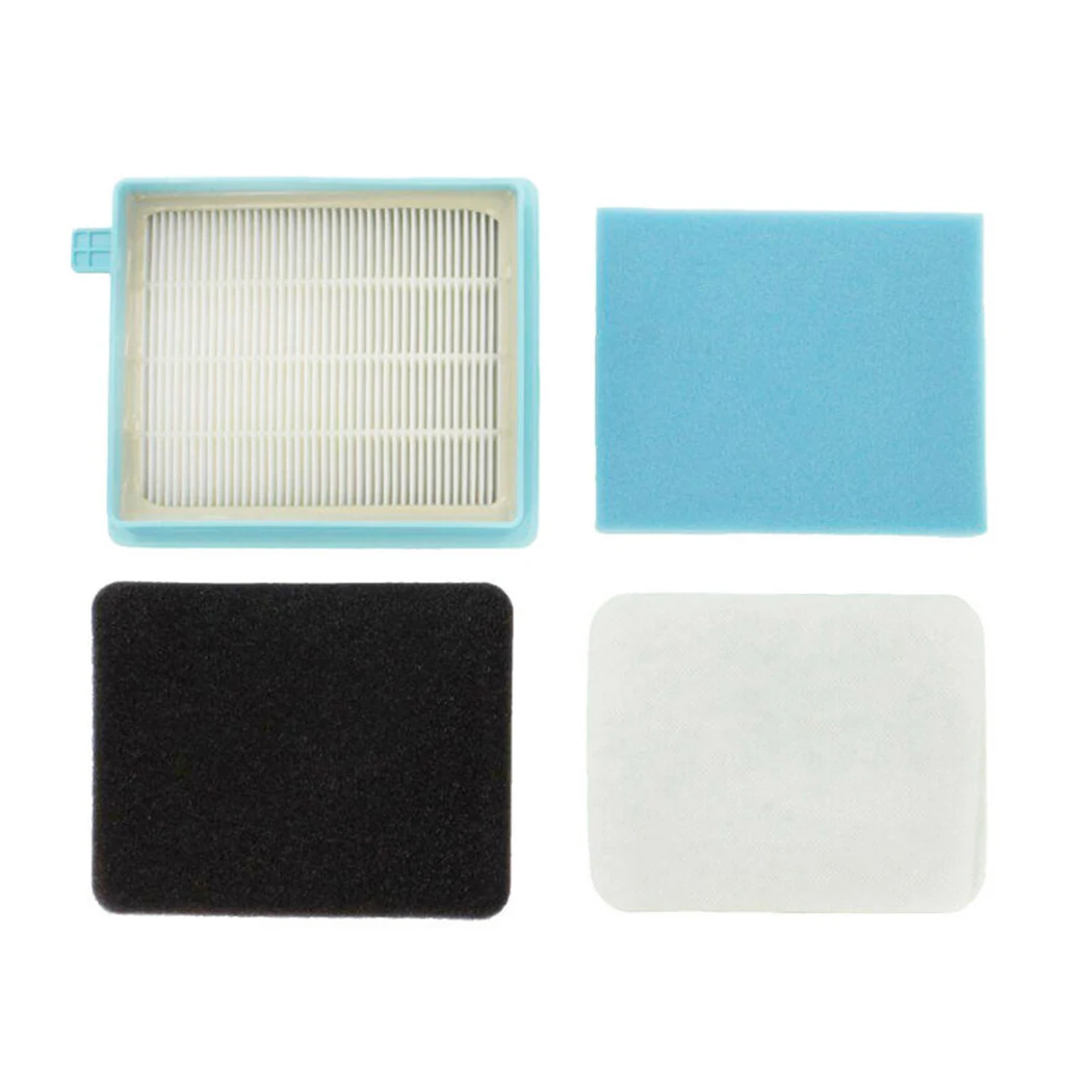 1PC EPA 10 Filter & 2PC Foam Tray & 4pc Foam Filters For Vacuum Cleaner FC8477/91 FC9321/09 FC8470/01 PowerPro Compact