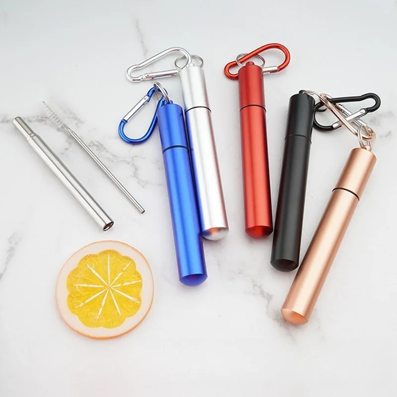 

Новости Телескопическая соломинка, многоразовая портативная хорошая металлическая соломинка из нержавеющей стали 304, набор соломинок для питья с футляром 2025 г.