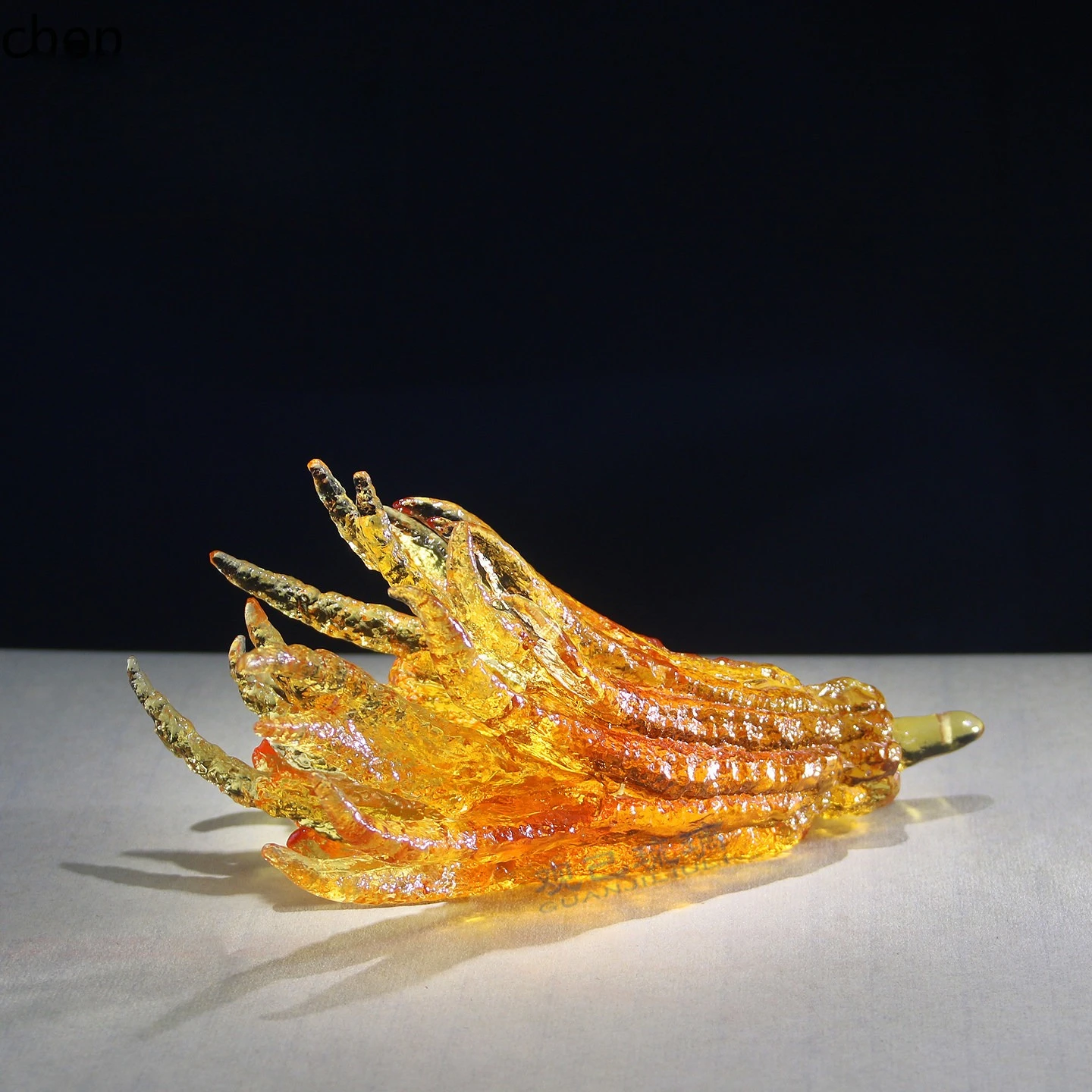 Cz ancient glass  hand incense for home indoor tea ceremony agarwood incense holder tea room bedroom incense desktop ornaments