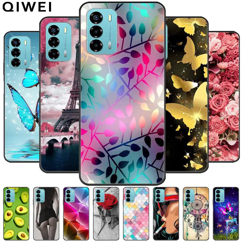 Funda para ZTE Blade V40 Vita, encantadora funda de silicona suave a la moda, Fundas de teléfono TPU para Blade V40 Vita, Fundas V 40 Vita Capa