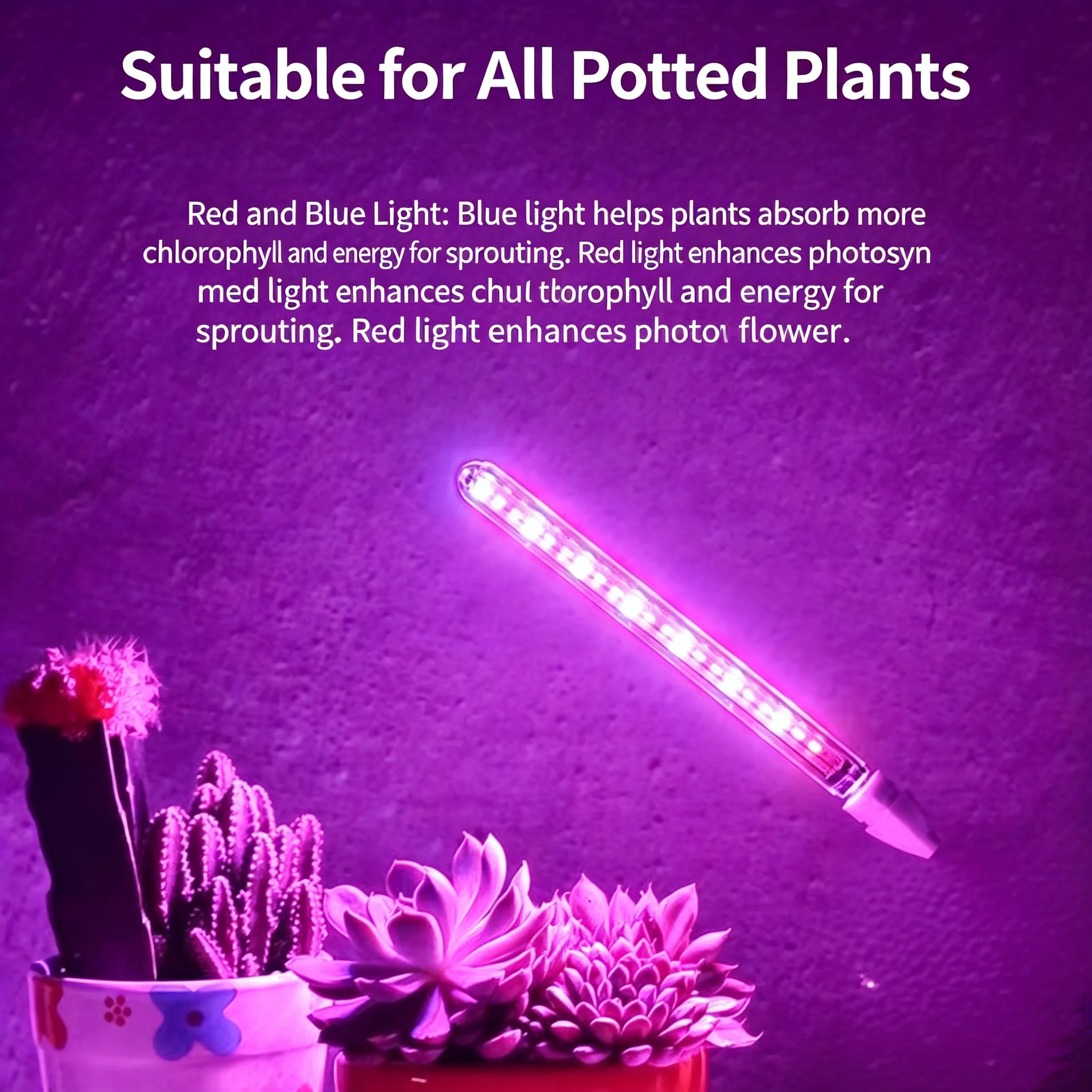 USB LED Plant Grow Light Flexi - Aquarium Plant Root Tabs recension och pris