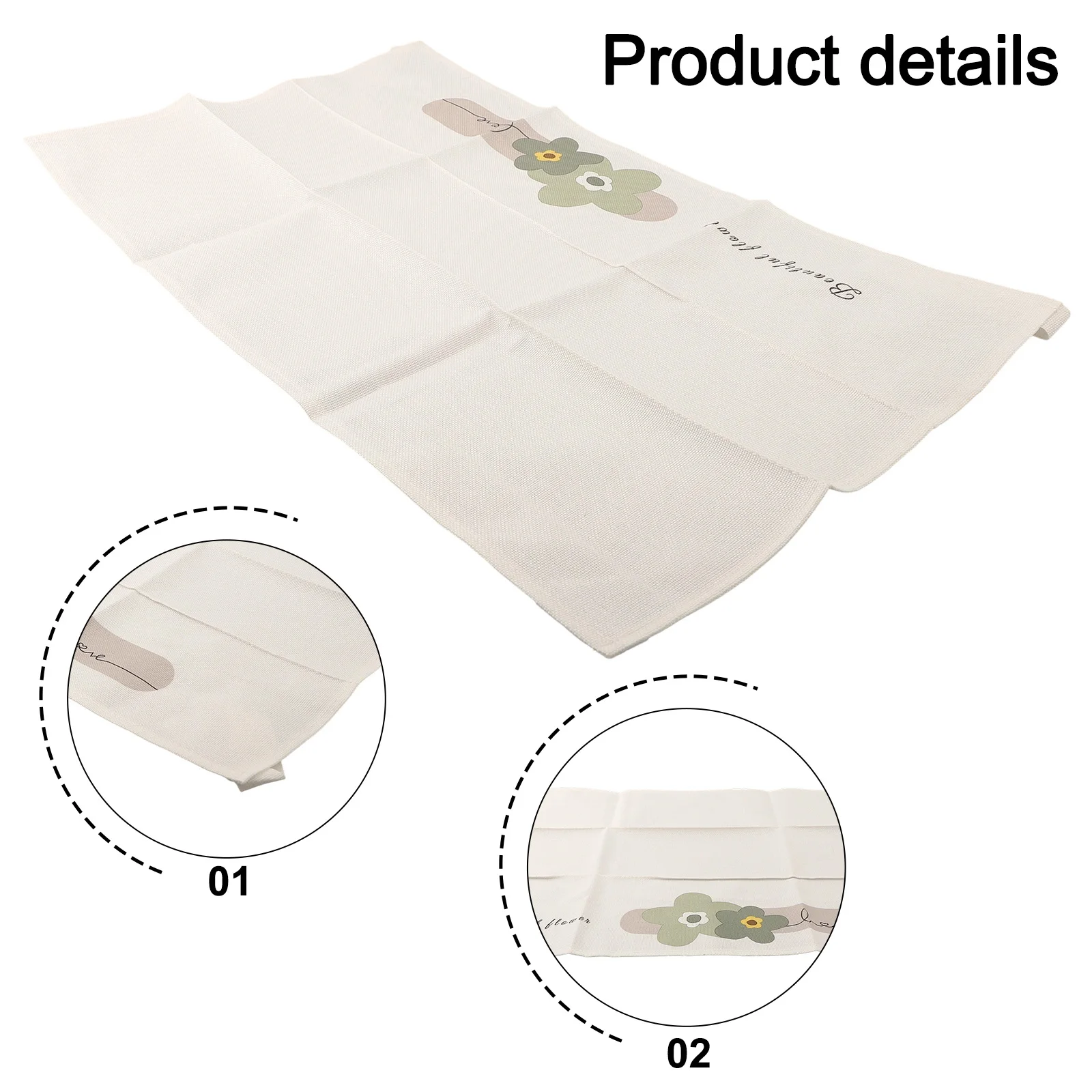 Radiator Cover for Dust Protection Elegant Floral Design to Enhance Home Decor and Keep Heating Radiators Clean