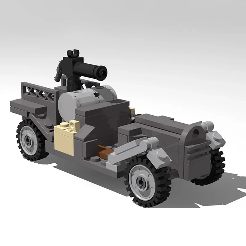 

Light Reconnaissance Vehicle Model MOC Building Bricks War Equipment Modular Technology Assemble Children Toy Suit Gifts Holiday