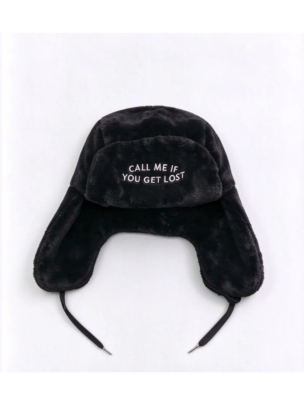 New autumn and winter retro devil pointed plush ear protection hat cartoon street casual trend sweet cool decorative hat gift