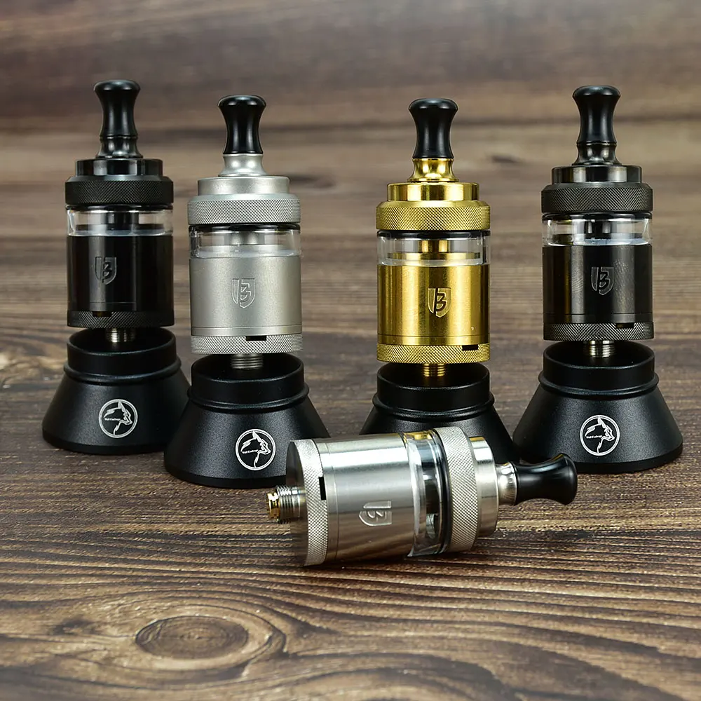 Berserker Mini V3 MTL Tank 2ML/4ML BSKR Mini V3 MTL RTA VAPE 22mm single coils vape 316ss tank E-Cigarette Atomizer