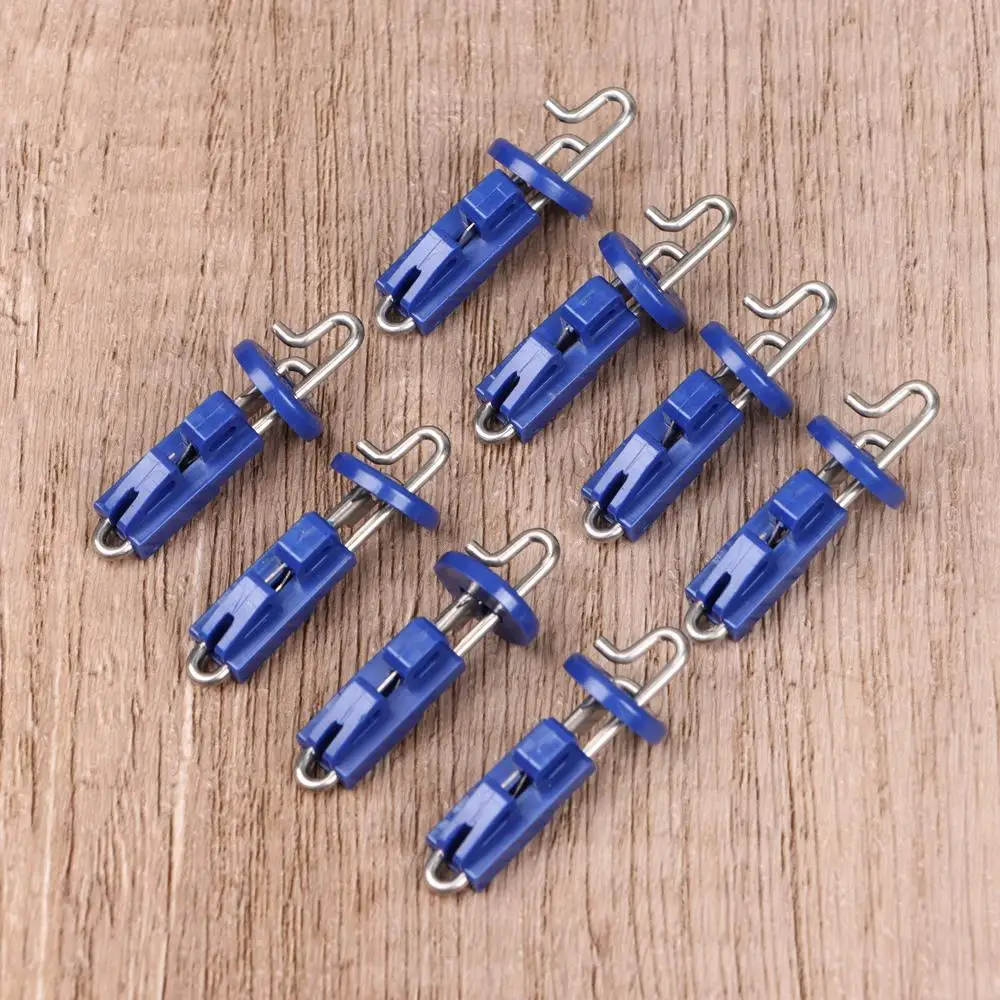 10pcs Sea Fishing Splash Down Solo Hook Bait Clip Breakaway Style Bait Release Clip Multifunction Pesca Iscas Tackle Tools