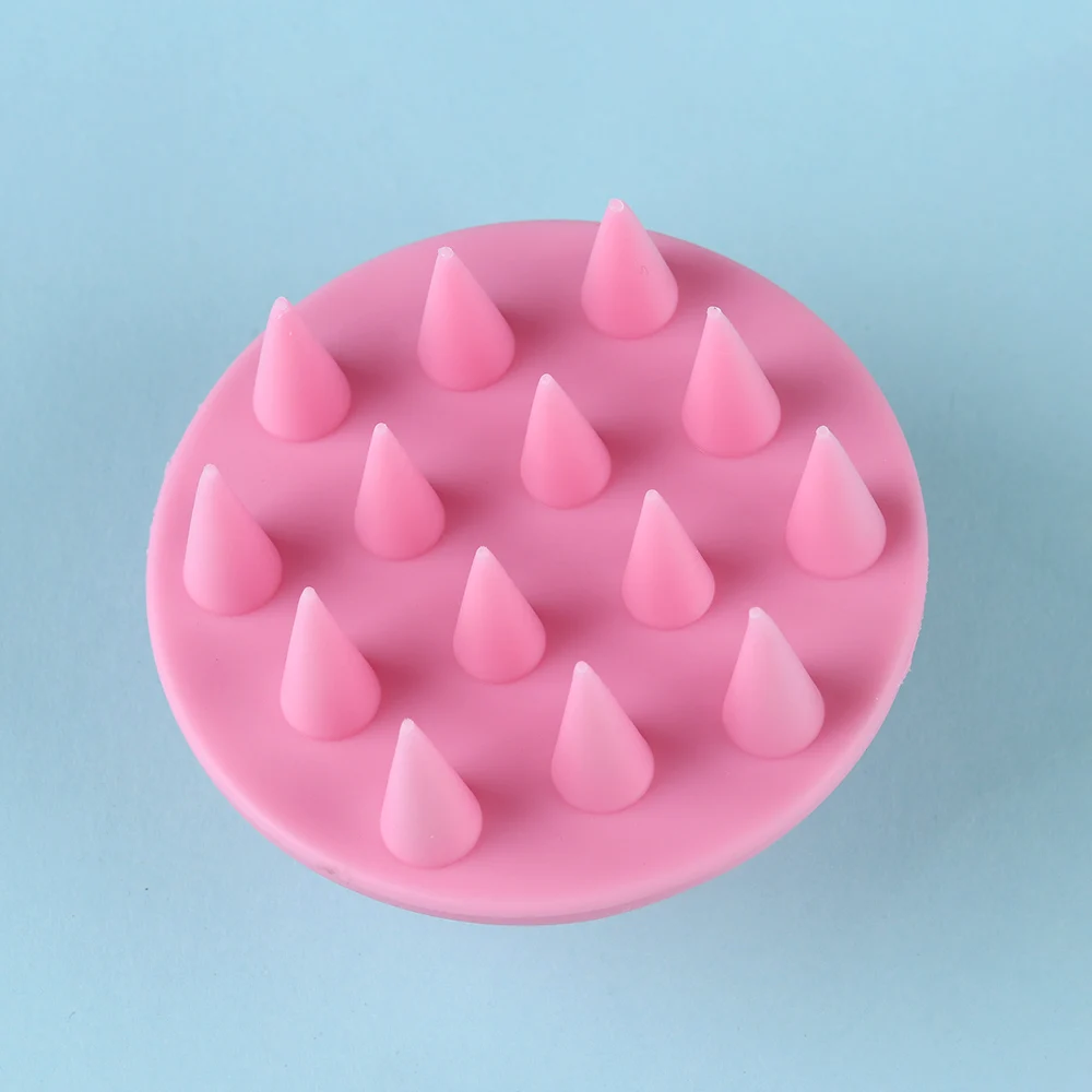 Silicone shampoo scalp hair massager shampoo massage comb bath massage brush scalp massager hair shower brush comb care tool