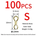 100PCS S G