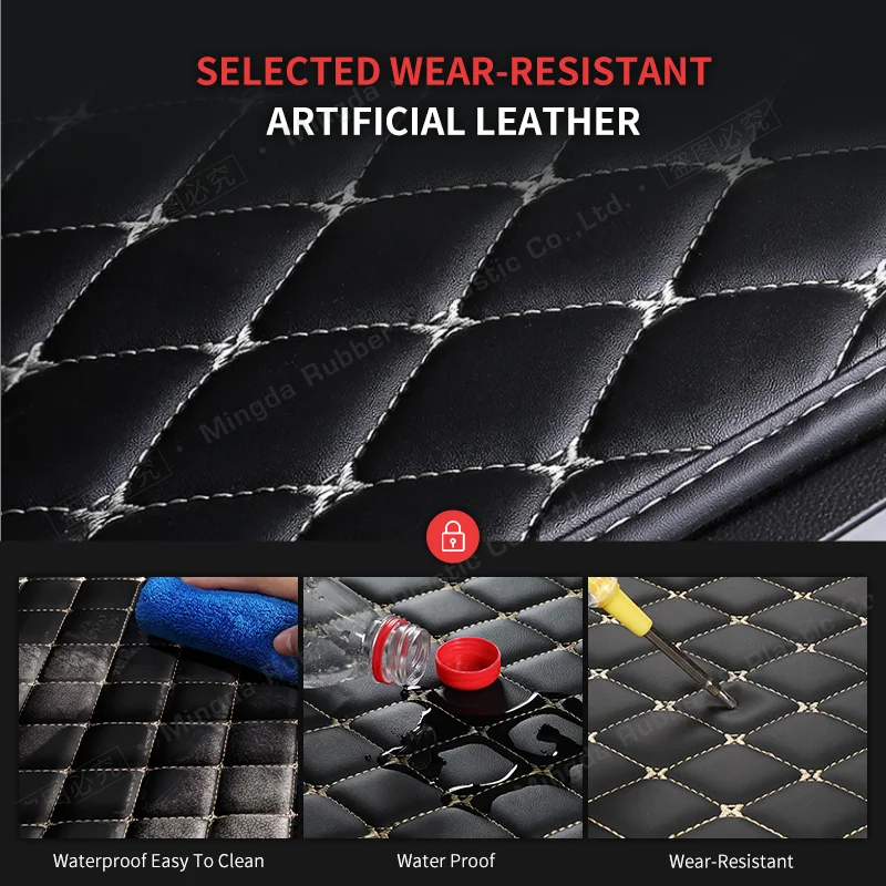 For Volkswagen (VW) T-ROC 2018-2025 2024 2023 2022 2021 2020 Custom Full Trunk Mat Vehicle Specific Waterproof Scratch Resistant