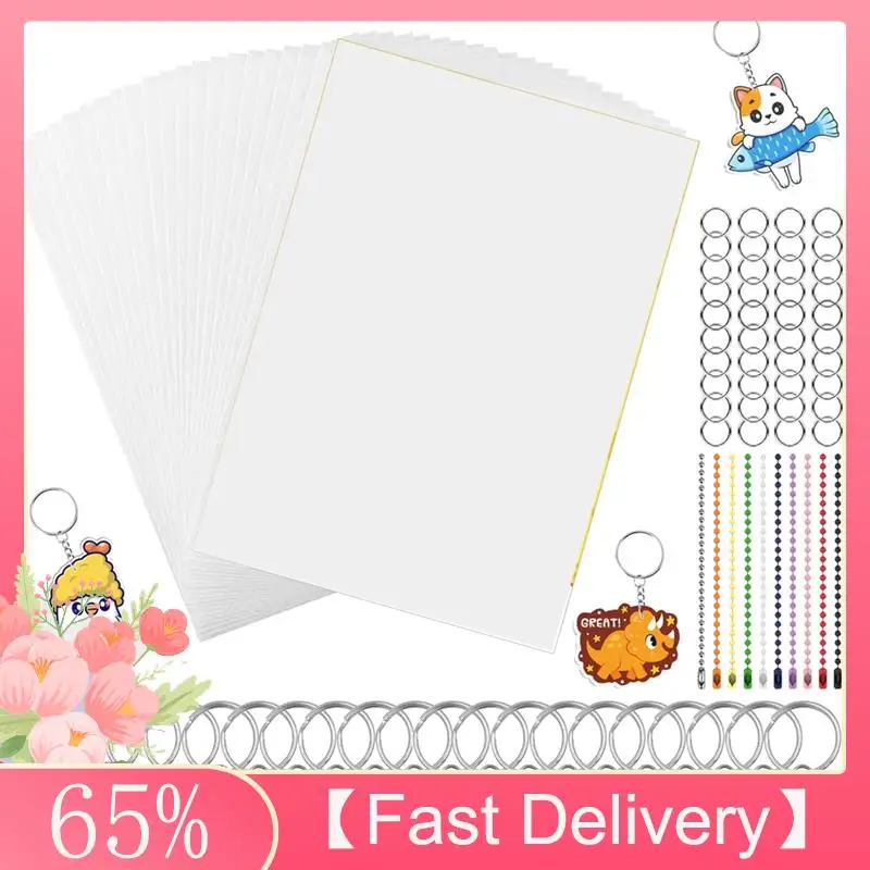 

Новейший набор для творчества: 150 листов термоусадочной пленки для детского рукоделия, создания украшений или проектов из термоусадочной бумаги