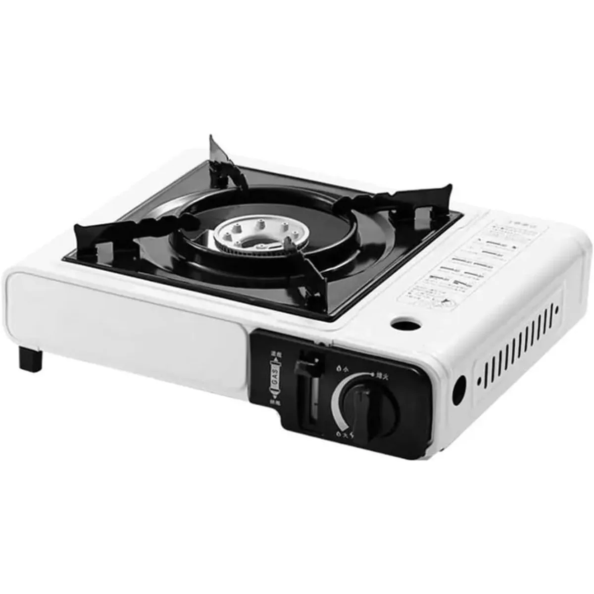 Outdoor Cassette Gas Barbecue Grill Stove Dual Purpose Portable Gas Barbecue Furnace Picnic Stove Camping Gas Cooking Utensils