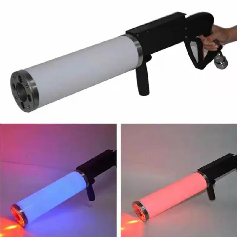 Imagem -03 - Dióxido de Carbono Gás Coluna Gun Bar Party Led dj Stage Co2 Jet Machine Effect Fogger Smoke Gun Tiro Distância