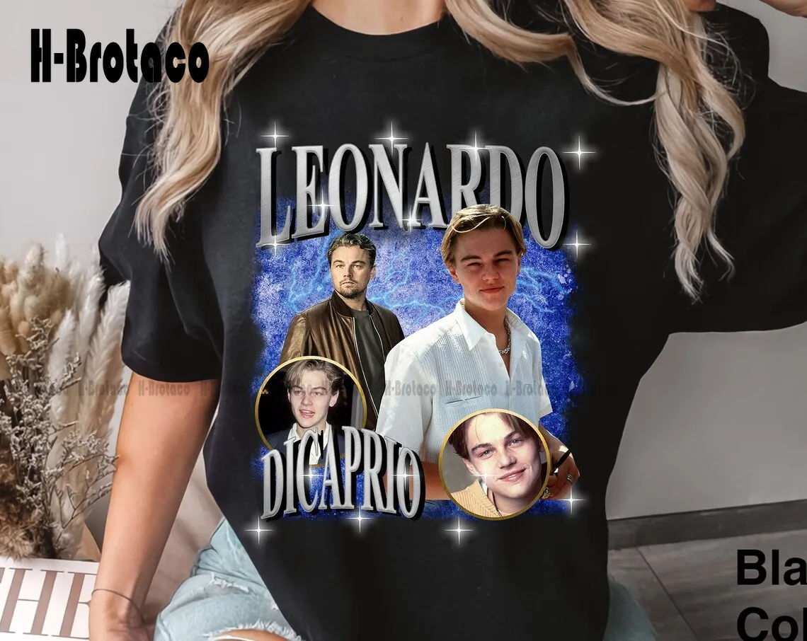 Retro Leonardo Dicaprio Shirt,  Shirt, Leonardo Dicaprio T-Shirt, Funny Leonardo Dicaprio Tee