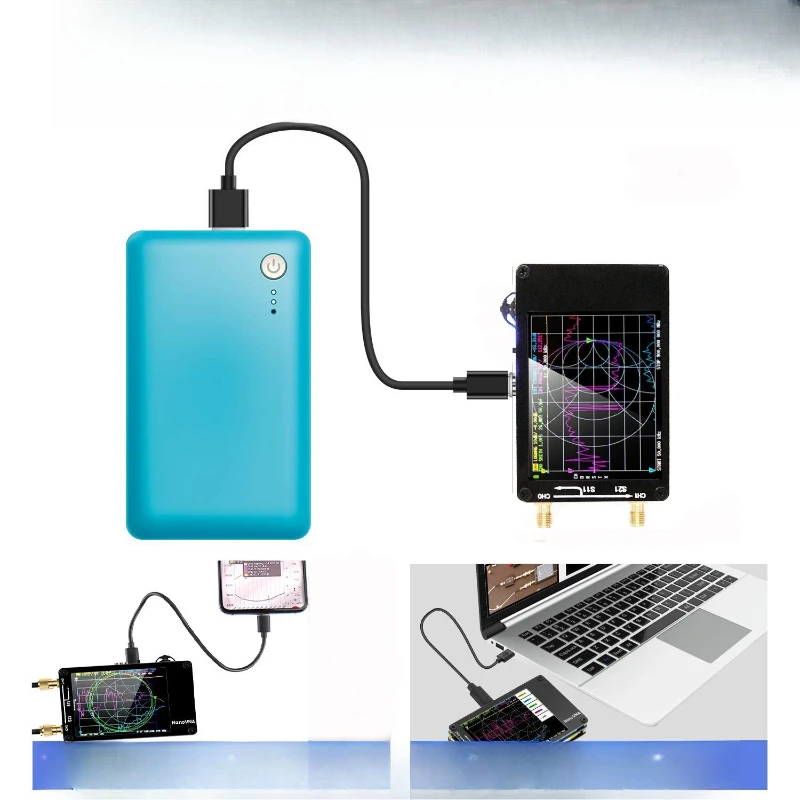 

Upgraded Antenna Vector Network Antenna Analyzer MF HF VHF UHF with SD Card Slot