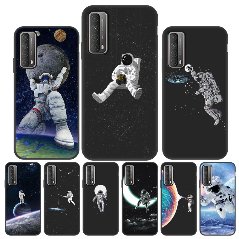 

Honor 10i Case Astronaut Phone Case for Huawei Honor 20 Pro Case Fundas Honor 10 10X Lite 30s 8s 30 Pro P Smart 2019 Back Cover