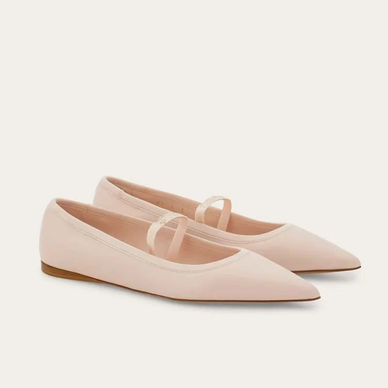 

Women Ballet Flat Shoes Child and Adult Ballet Pointe Shoes Ribbons Shoes Woman Zapatos Mujer Sneakers Girls