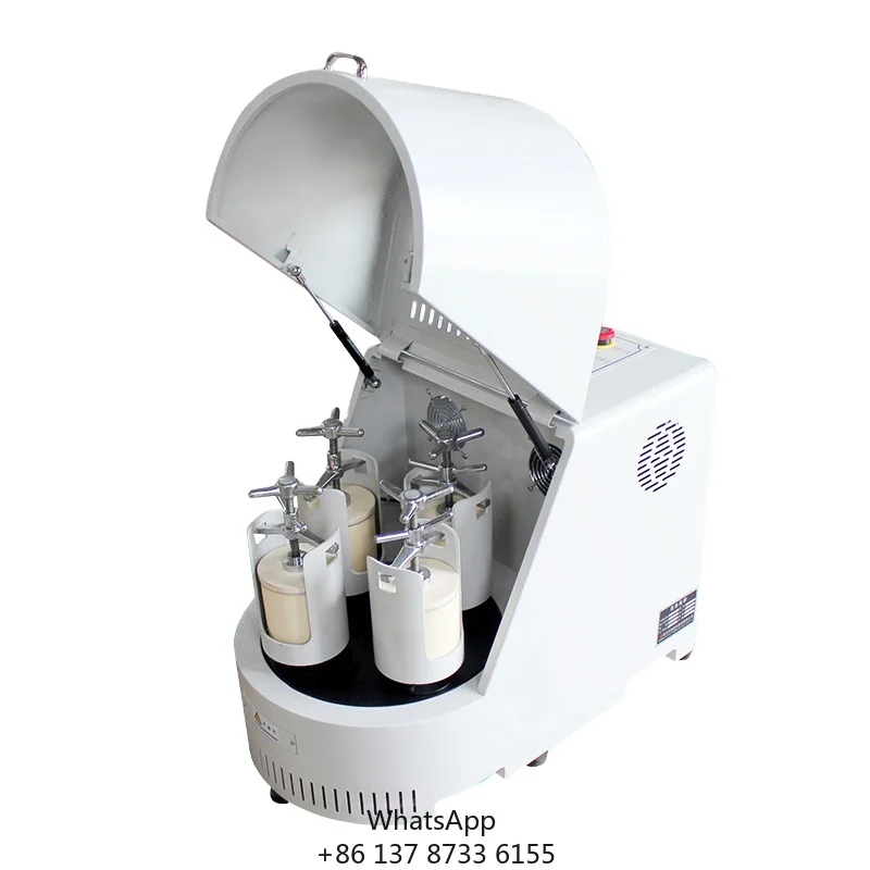 2L 4L Laboratory Planetary Ball Mill Machine With Four Grinding Jars