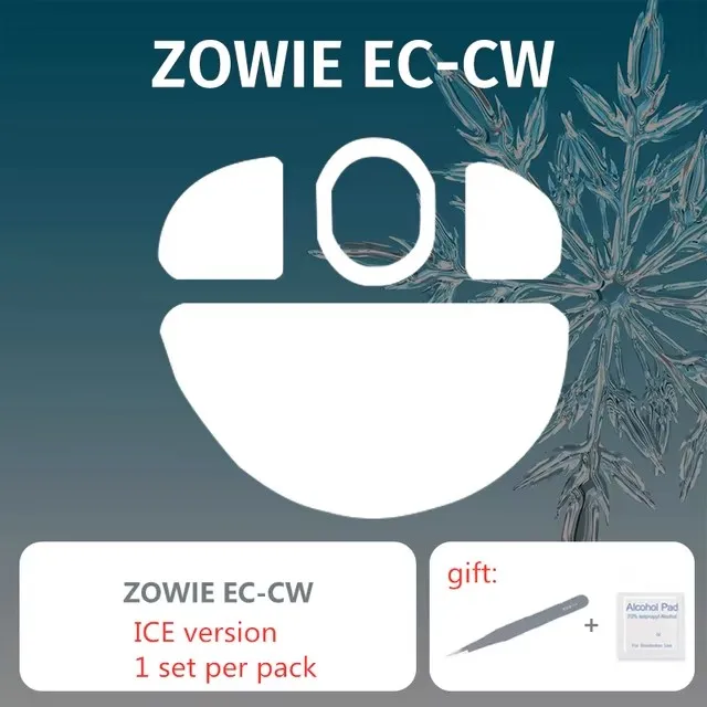 Mouse Skates ZEPFJHE Lot De 2 Patins Souris Pour Zowie EC1-CW / EC2-CW - PTFE Ec3-CW Wireless