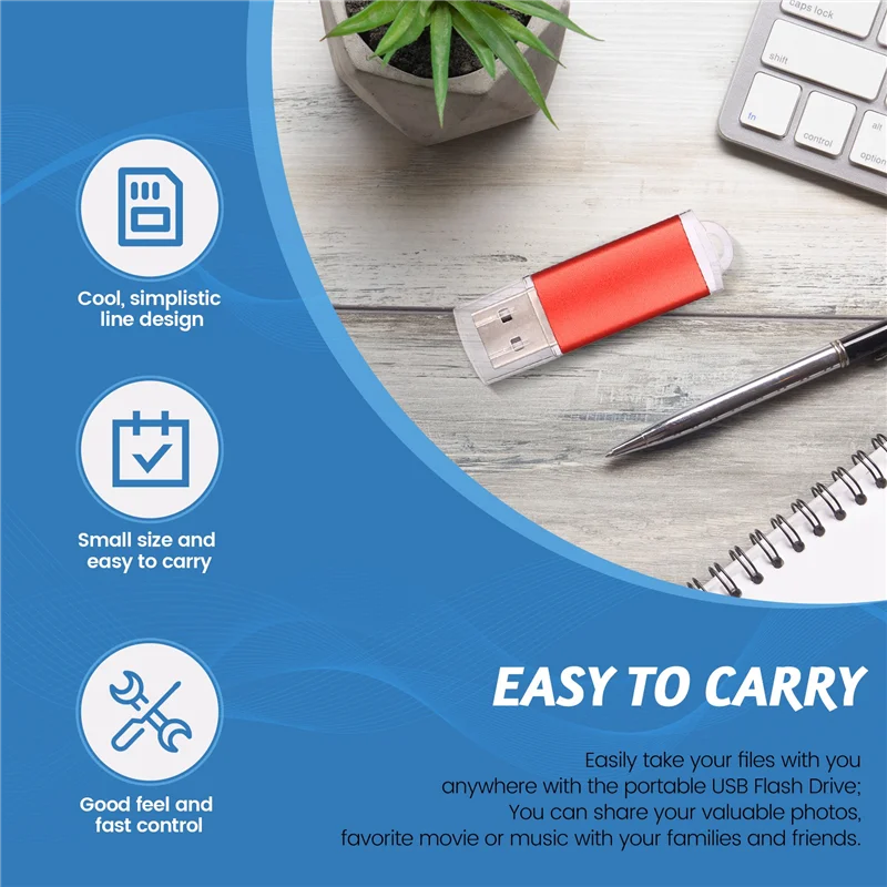 ABJA-USB 2.0 Flash Memory Stick Pen Drive Storage Thumb Color:Red Capacity:512MB